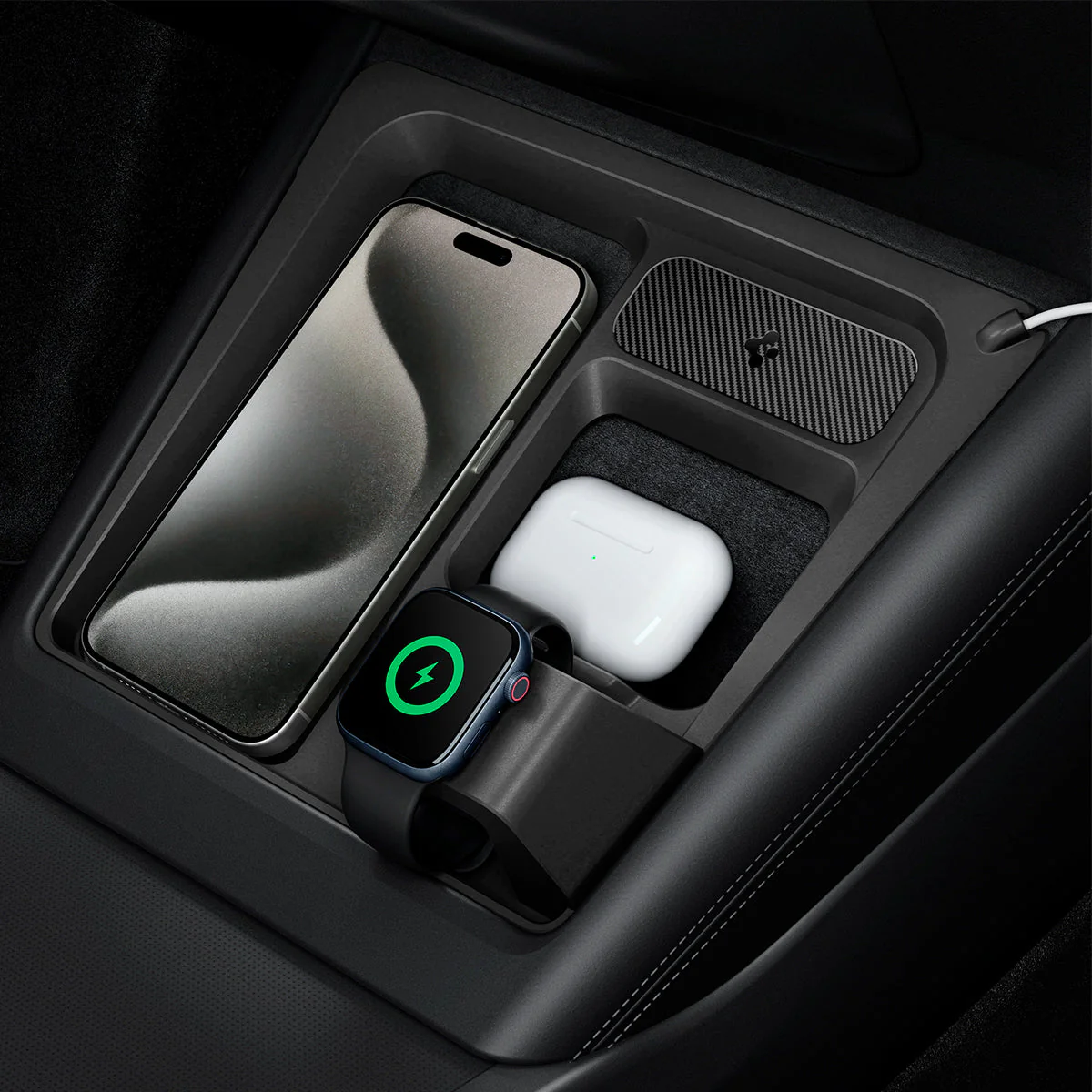 Tesla Series - 3 in 1 Charging Organizer | TO272 - Image 2