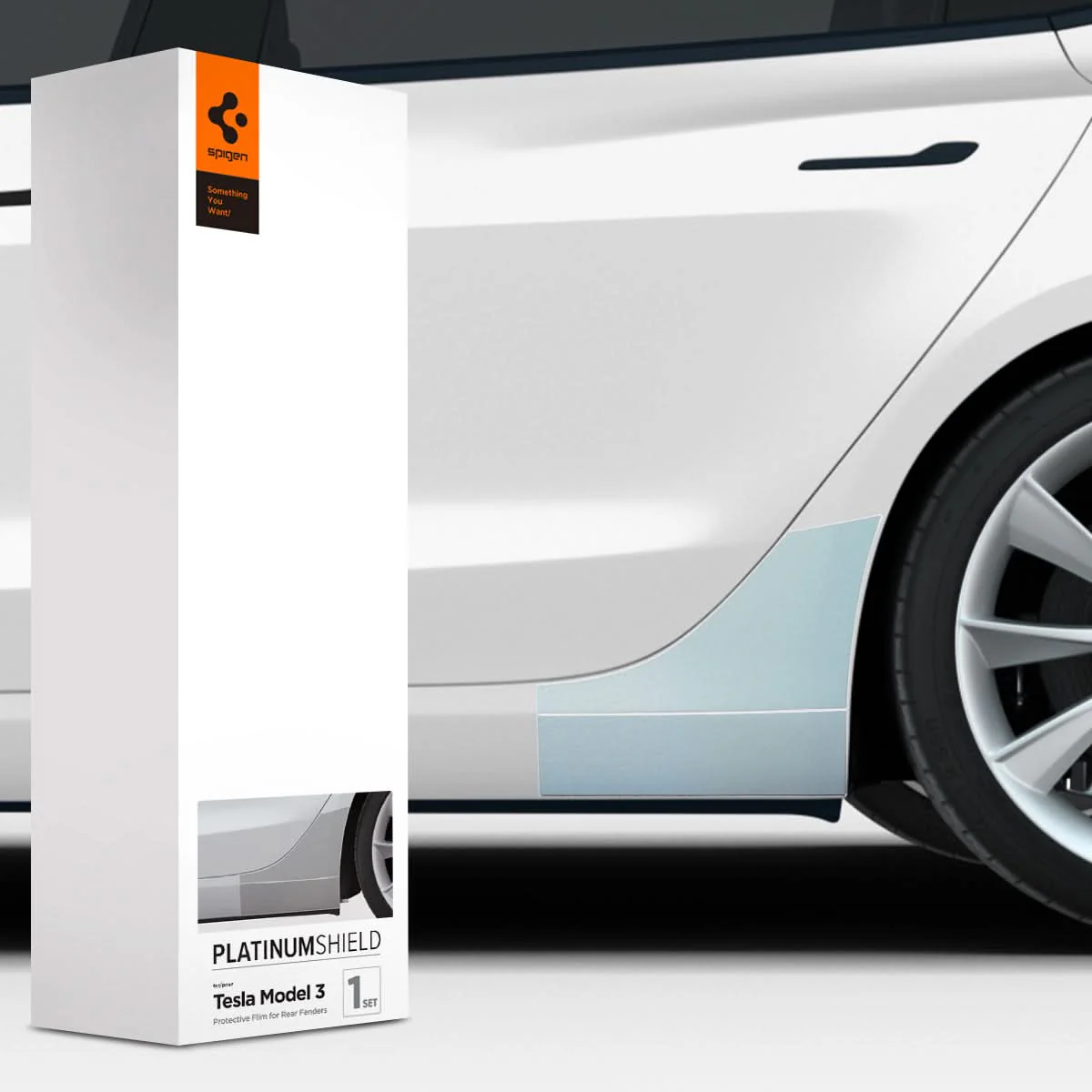 Tesla Series - Platinum Shield Fender