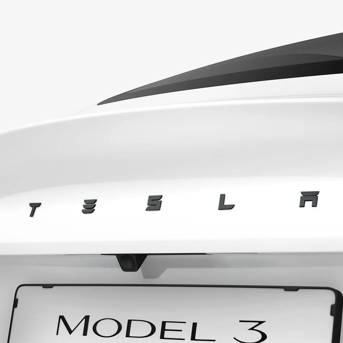 Tesla Series - Rear Emblem Logo Cover | TO322H