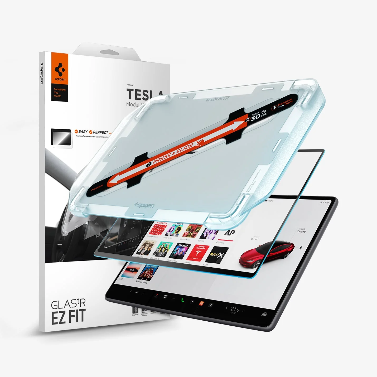 Tesla Series - Screen Protector GLAS.tR EZ Fit | 14 inch - Image 10