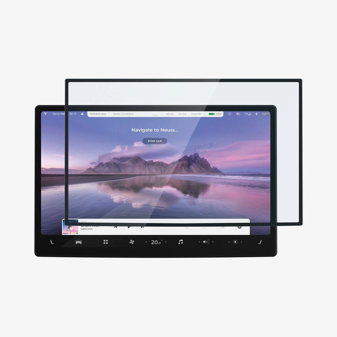 Tesla Series - Screen Protector GLAS.tR EZ Fit | 14 inch - Image 5