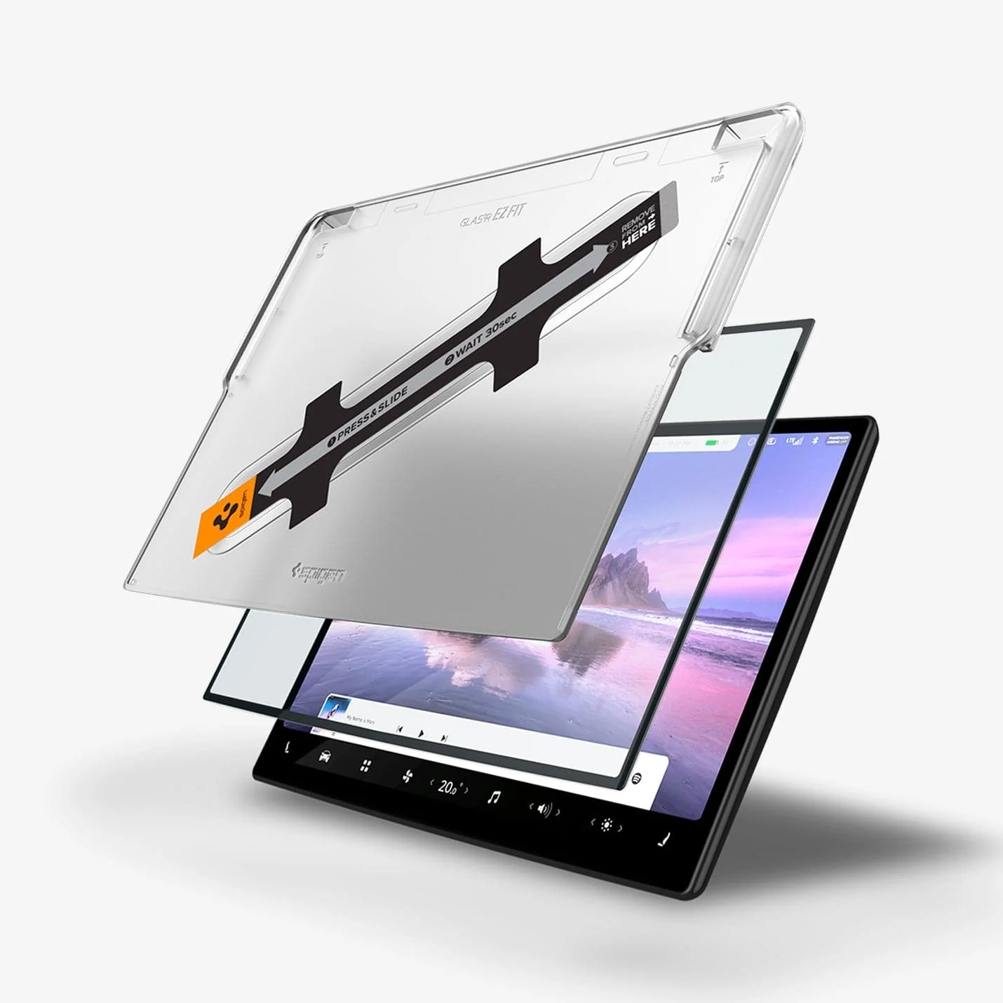 Tesla Series - Screen Protector GLAS.tR EZ Fit | 14 inch - Image 8