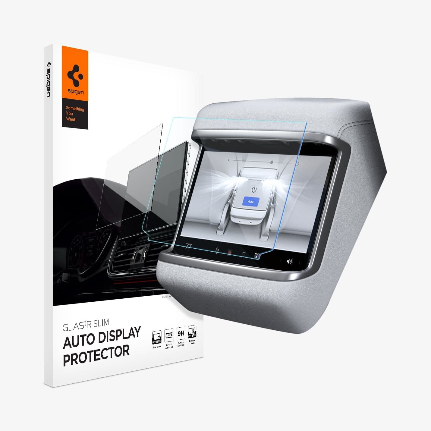 Tesla Series - Screen Protector Glas.tR SLIM | Anti-Glare (Rear) - Image 4